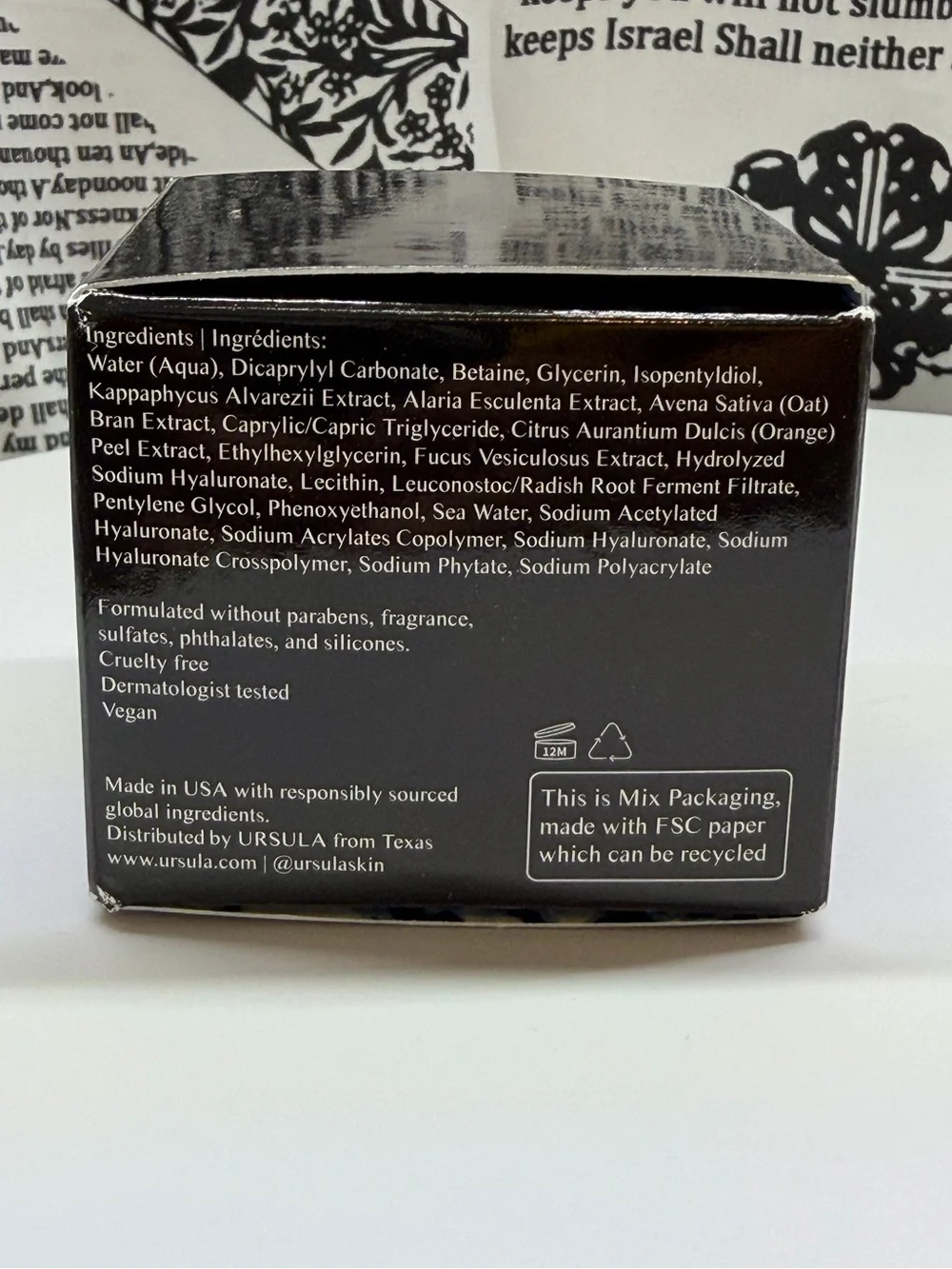 New URSULA The Goddess Cream